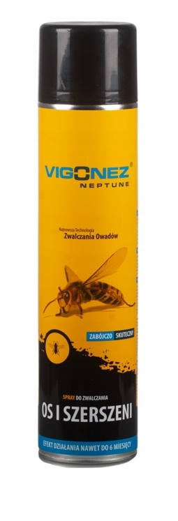 Rozprašovač, aerosól proti osám Vigonez 0,65 kg 600 ml